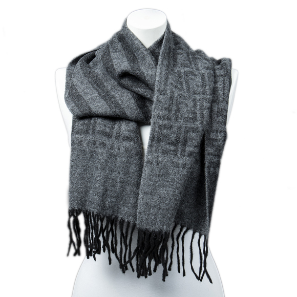 Fendi Accessories - Fendi Monogram Wool Muffler